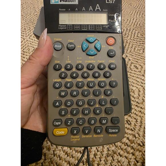 Panduit LS7 Handheld Thermal Transfer Label Printer Tested Works - Picture 8 of 16